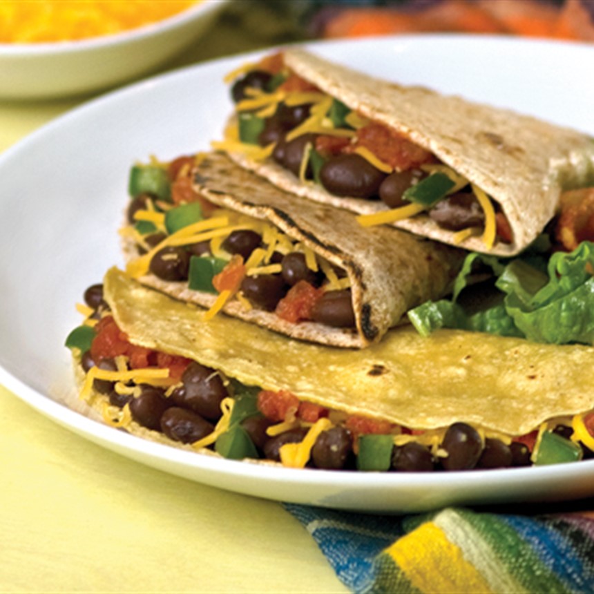 Black Bean Quesadillas