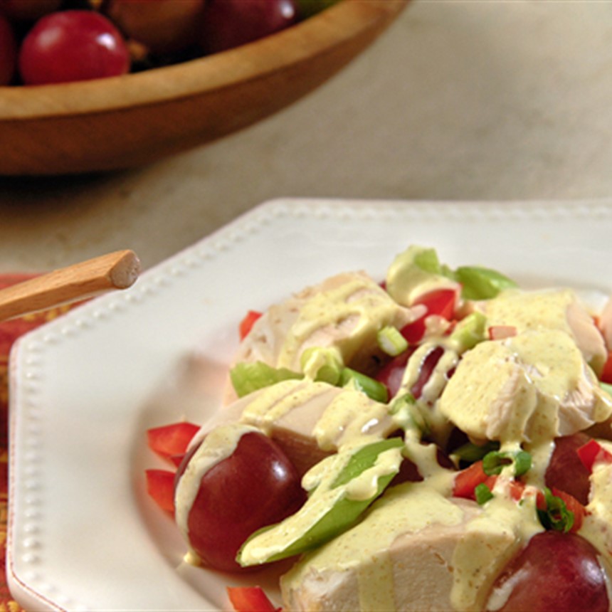 Chicken Salad with Grapes