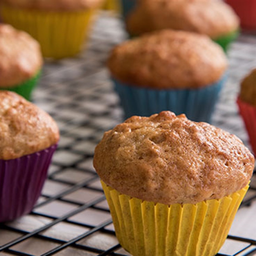 Mini Banana Muffins